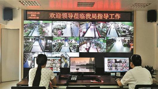 圖文:漢陽32個(gè)集市均裝監(jiān)控